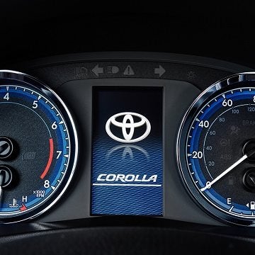 2017Toyota Corolla Multi-Information Display