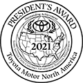 President's Award Dealer for 2017