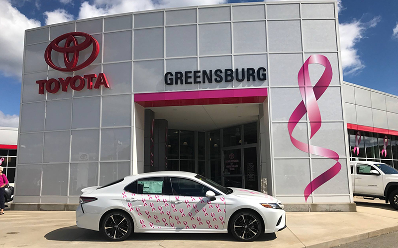 Toyota of Greensburg Breast Cancer Awareness Month